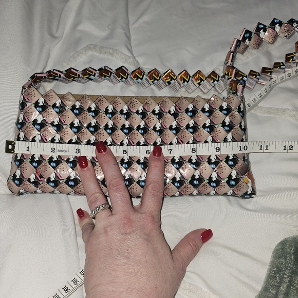 Candy Wrapper Clutch/Shoulder Bag - Picture 6 of 7